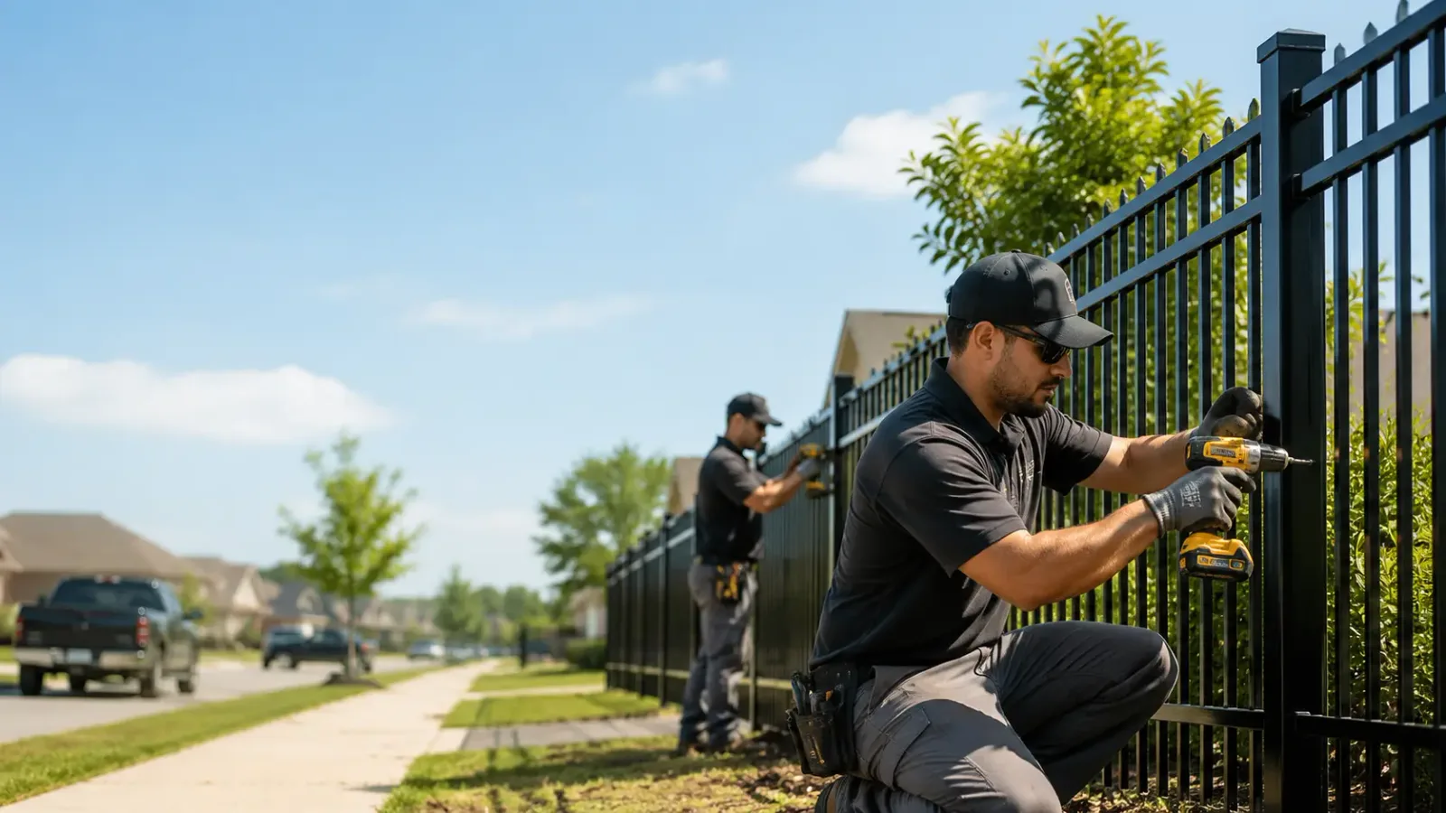 Metal Fence Installation in Oakland, TN